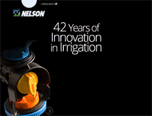 Tablet Screenshot of nelsonirrigation.com